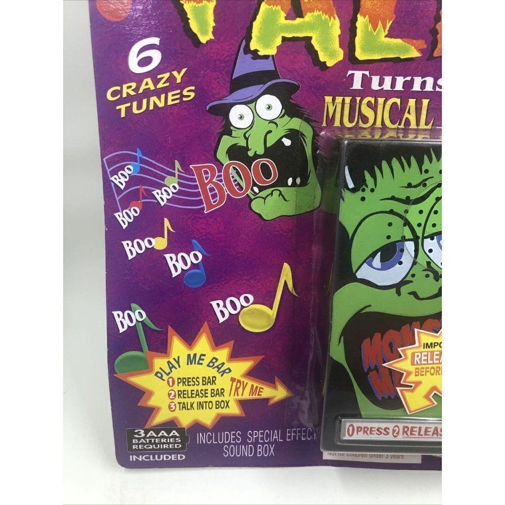 Vintage-Halloween Monster Talk 2000 interactive - Picture 3 of 10